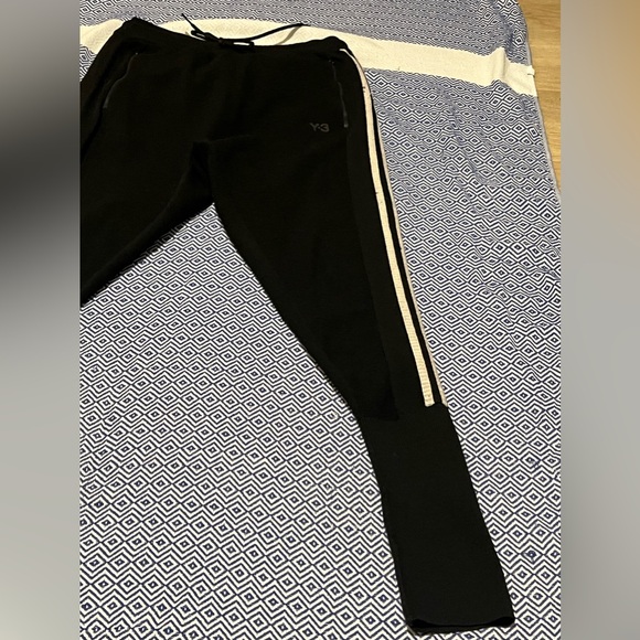 Y-3 Adidas Yohji Yamamoto Wool Slim Jogger - Picture 2 of 12